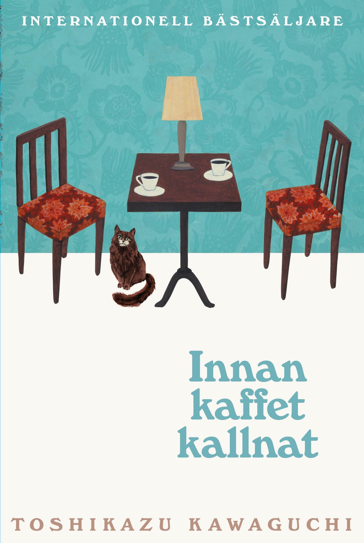 Omslag till Innan kaffet kallnat av Toshikazu Kawaguchi