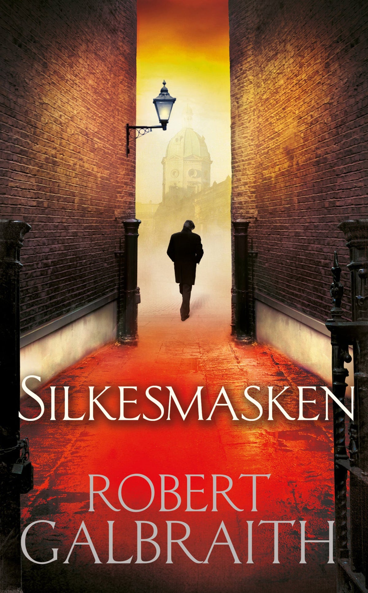 Omslag till Silkesmasken av Robert Galbraith