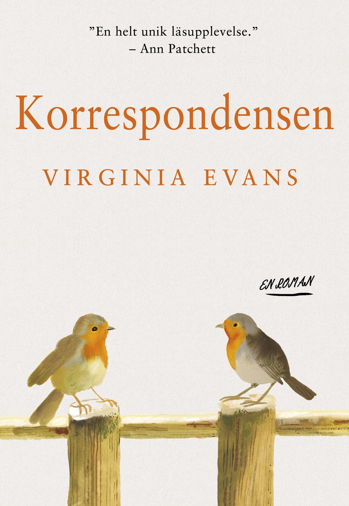 Omslag till Korrespondensen av Virginia Evans